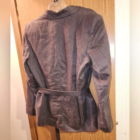 Josephine Chaus Size 12 Brown Blazer Jacket - Picture 9 of 10